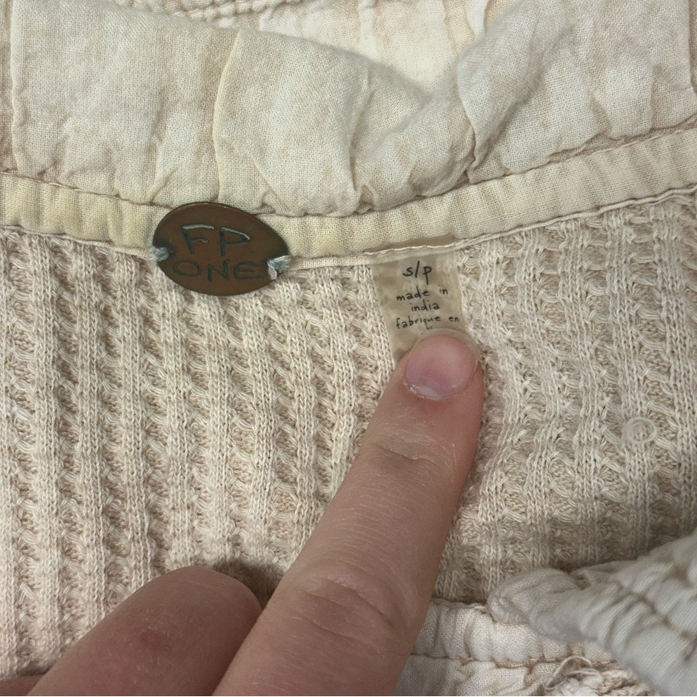 Free People Thermal Sweater and Jacket Bundle (Scout and Buttercup) size small - Picture 7 of 8